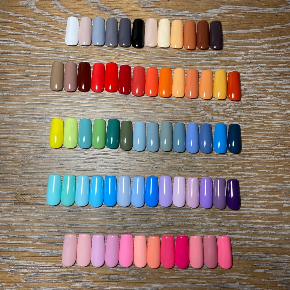 Solid Color Press-On Nails - Picture 2 of 7